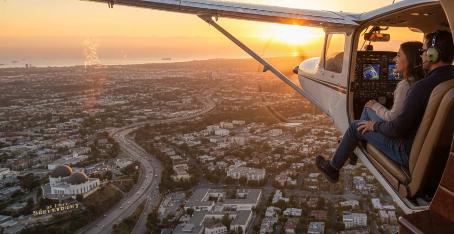 Sunset Flights in Los Angeles